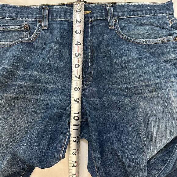 Lucky Brand Faded Blue, Vintage Straight Jeans- 34x30 - Picture 6 of 12